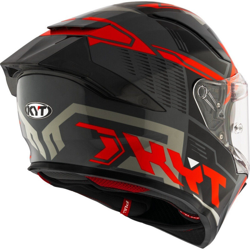 CAPACETE KYT R2R OCTANE - VERMELHO