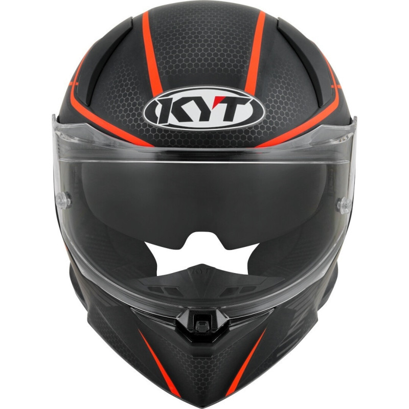 CAPACETE KYT R2R CONCEPT MATT - PRETO/VERMELHO
