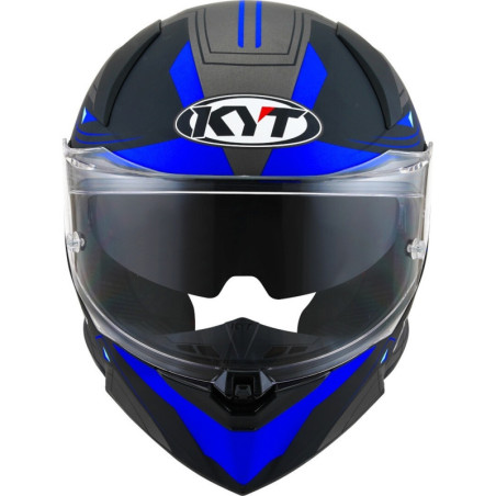 CAPACETE KYT R2R LED MATT - PRETO/AZUL