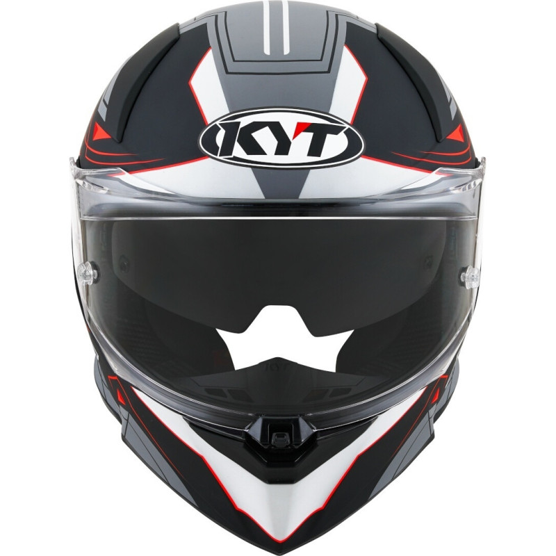 CAPACETE KYT R2R LED MATT - PRETO/CINZENTO