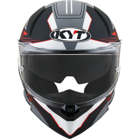 CAPACETE KYT R2R LED MATT - PRETO/CINZENTO