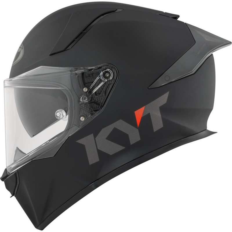 CAPACETE KYT R2R PLAIN - PRETO