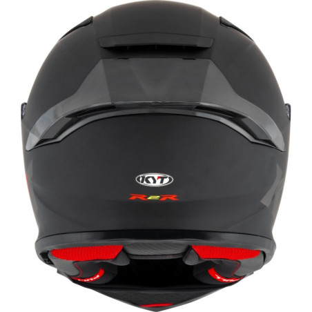 CAPACETE KYT R2R PLAIN - PRETO