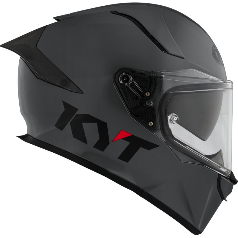 CAPACETE KYT R2R PLAIN - CINZENTO