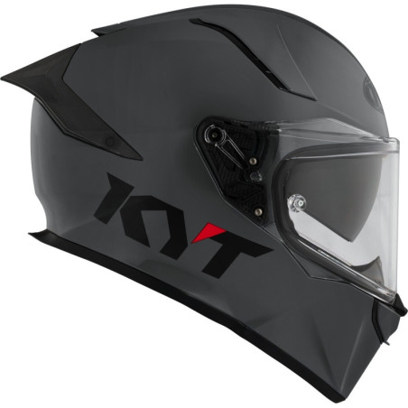 CAPACETE KYT R2R PLAIN - CINZENTO