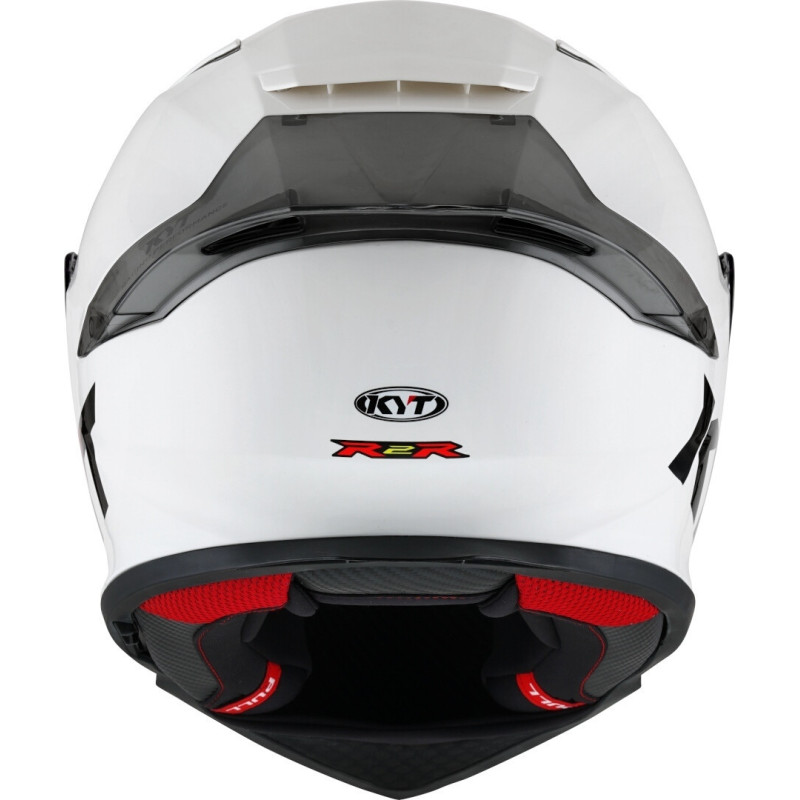 CAPACETE KYT R2R PLAIN - BRANCO