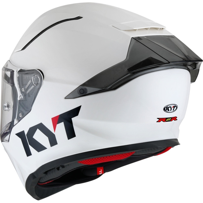 CAPACETE KYT R2R PLAIN - BRANCO