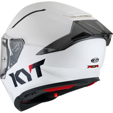 CAPACETE KYT R2R PLAIN - BRANCO