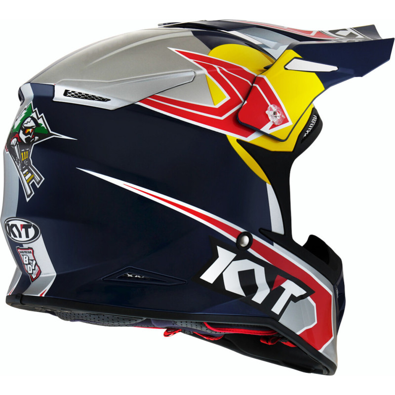 CAPACETE KYT SKYHAWK TADDY REPLICA