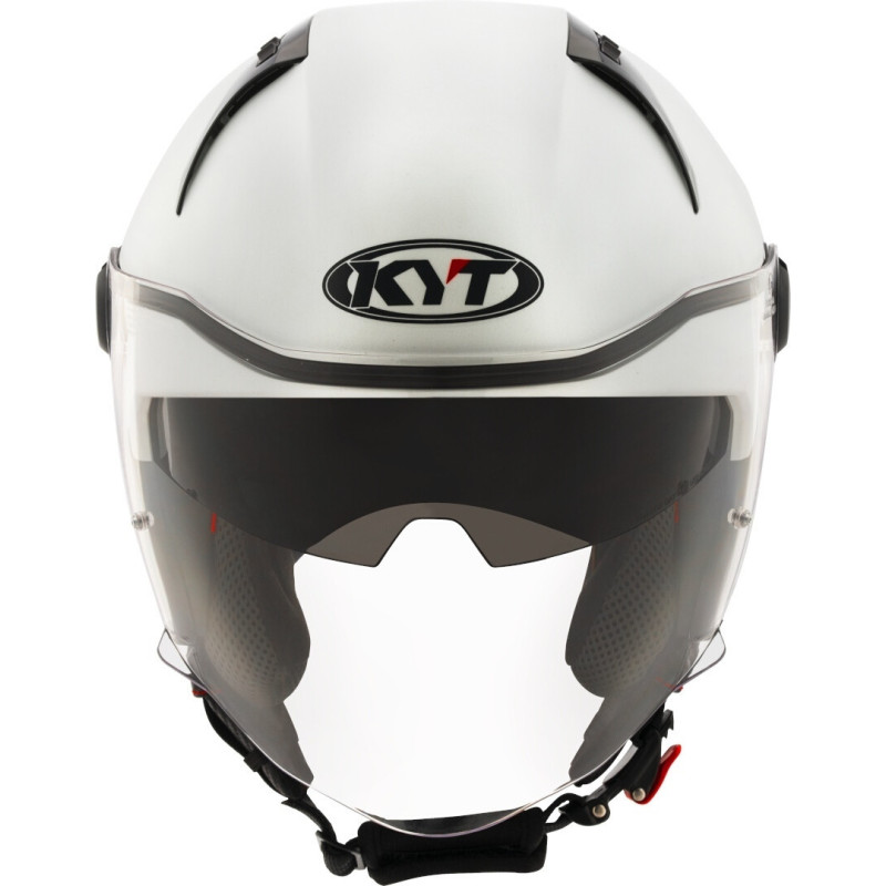 CAPACETE KYT D-CITY PLAIN - BRANCO MATT