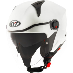 CAPACETE KYT D-CITY PLAIN - BRANCO MATT