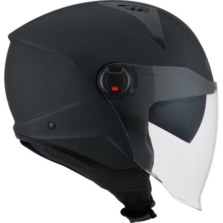 CAPACETE KYT D-CITY PLAIN - PRETO MATT