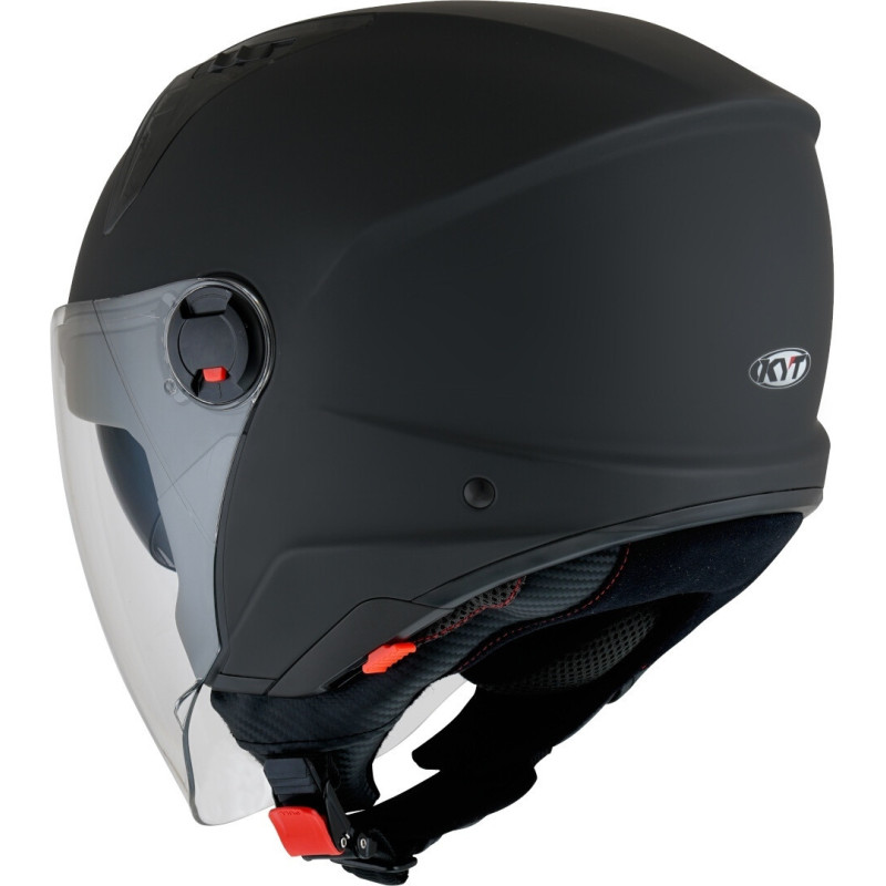 CAPACETE KYT D-CITY PLAIN - PRETO MATT