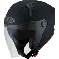 CAPACETE KYT D-CITY PLAIN - PRETO MATT