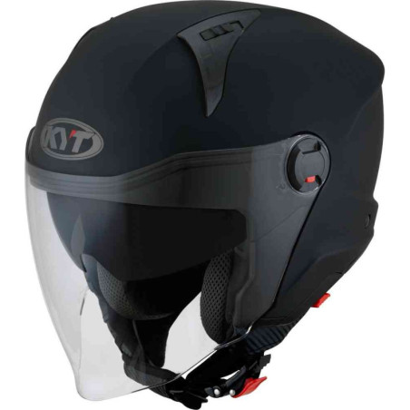 CAPACETE KYT D-CITY PLAIN - PRETO MATT