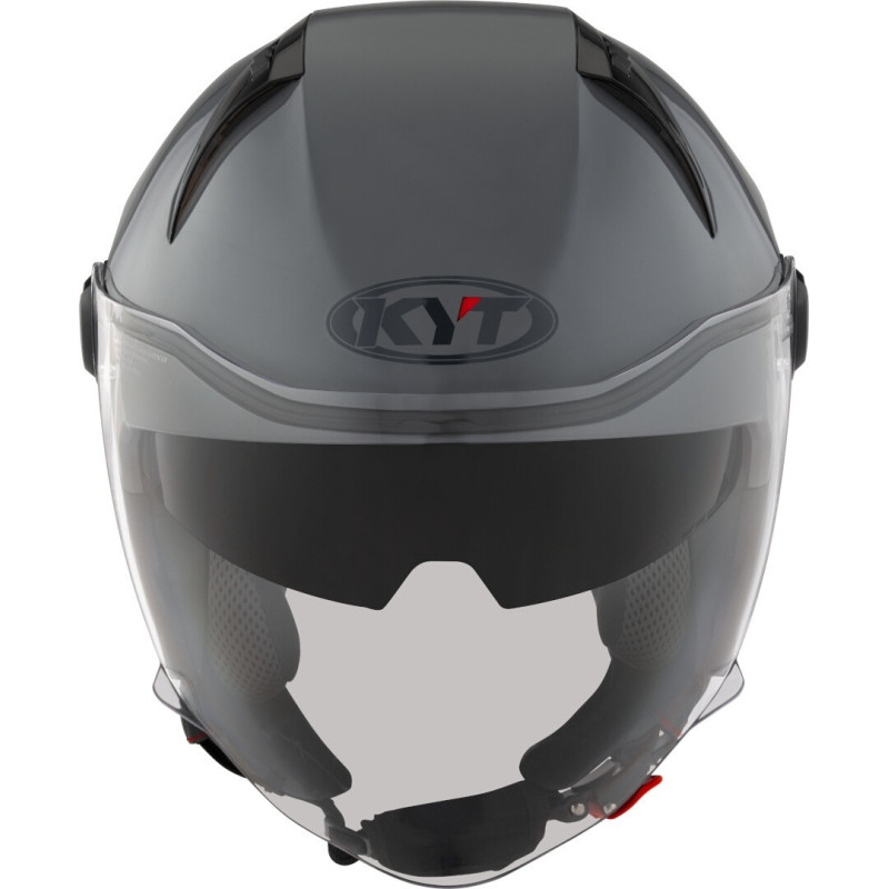 CAPACETE KYT D-CITY PLAIN - CINZENTO