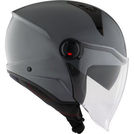 CAPACETE KYT D-CITY PLAIN - CINZENTO