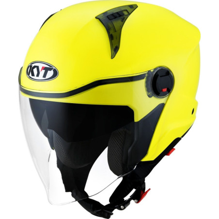 CAPACETE KYT D-CITY PLAIN - AMARELO