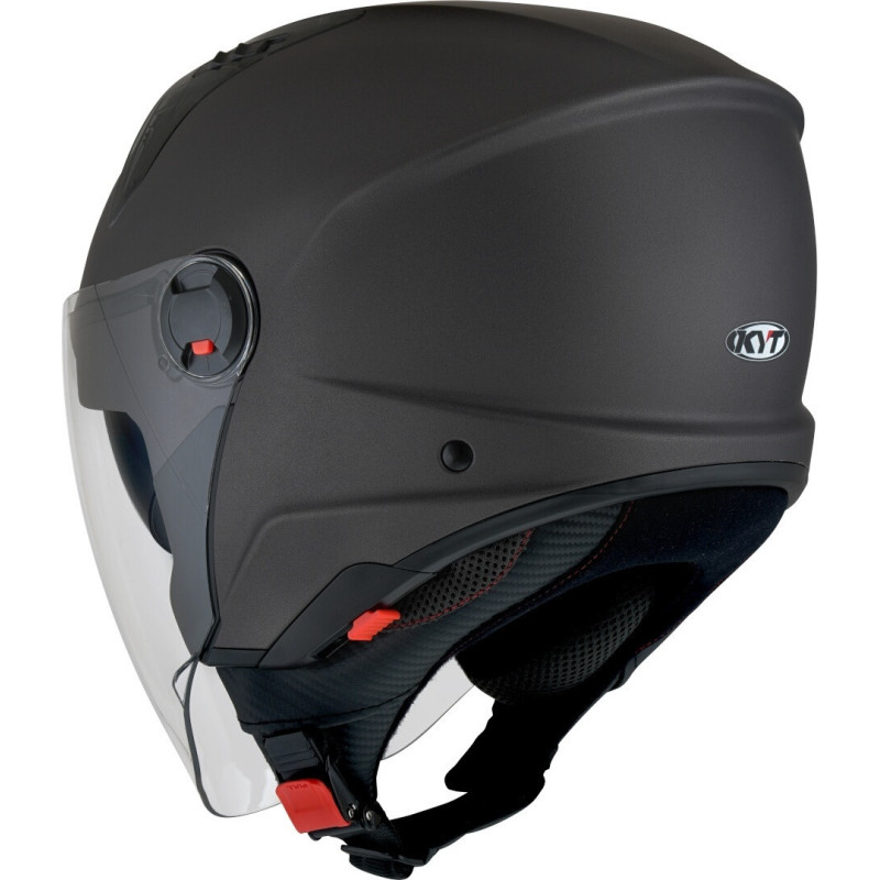 CAPACETE KYT D-CITY PLAIN - CINZENTO MATT
