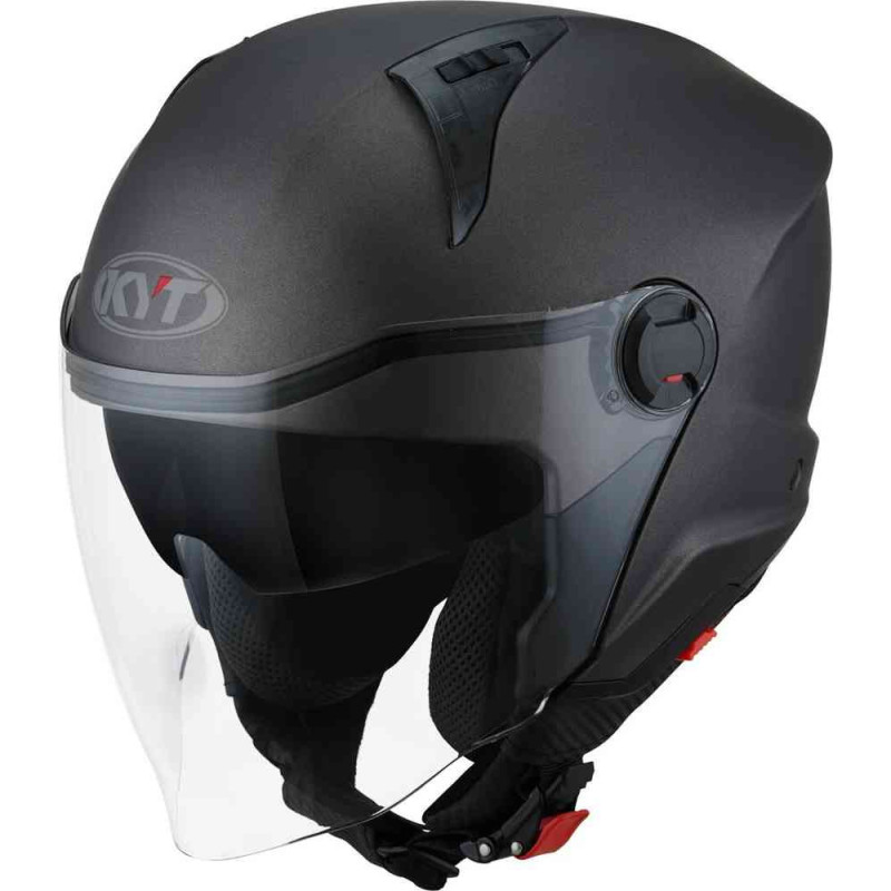 CAPACETE KYT D-CITY PLAIN - CINZENTO MATT