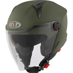 CAPACETE KYT D-CITY PLAIN - VERDE MATT
