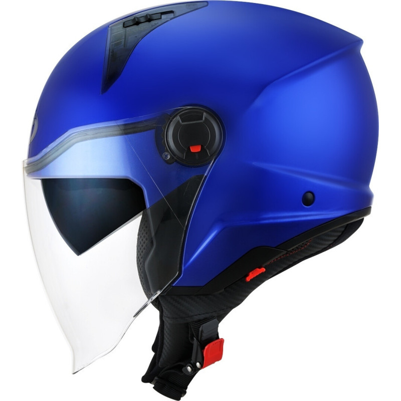 CAPACETE KYT D-CITY PLAIN - AZUL