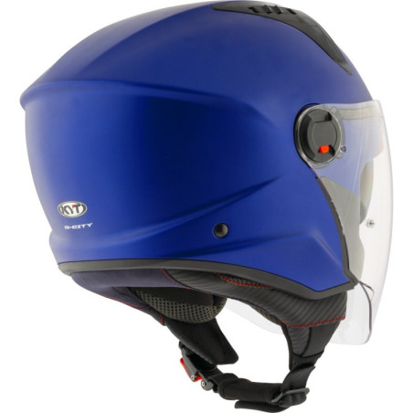 CAPACETE KYT D-CITY PLAIN - AZUL MATT