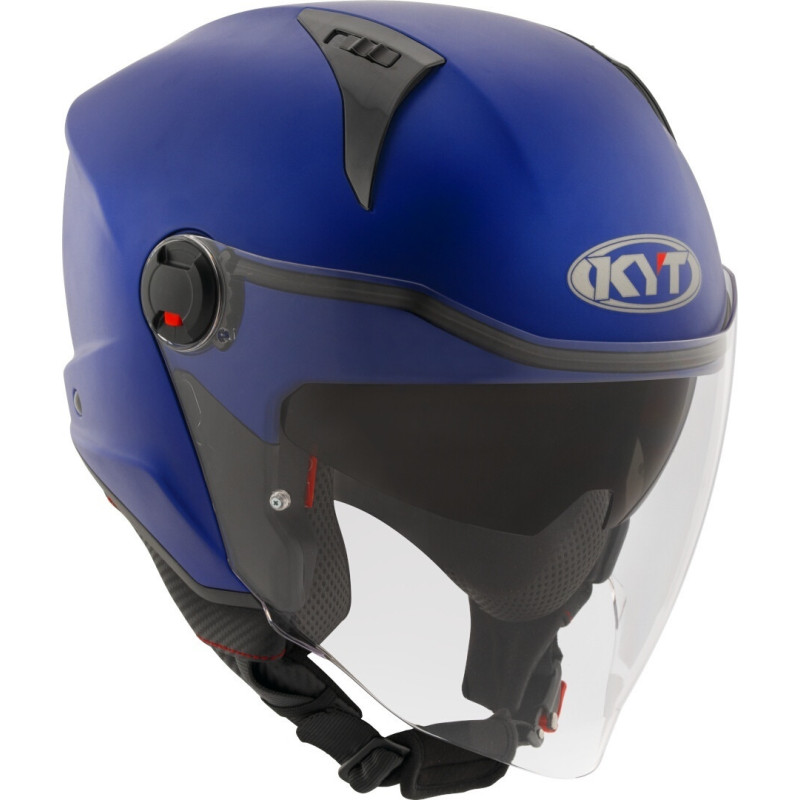 CAPACETE KYT D-CITY PLAIN - AZUL MATT