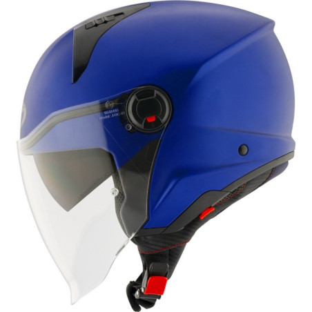 CAPACETE KYT D-CITY PLAIN - AZUL MATT