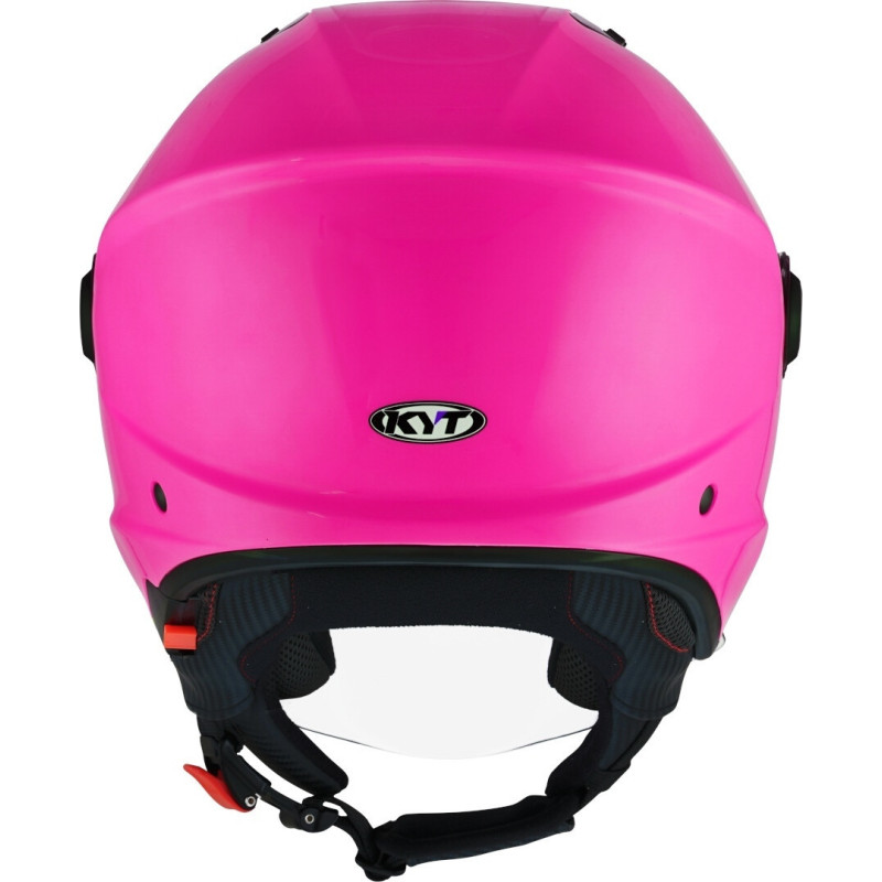 CAPACETE KYT D-CITY PLAIN - ROSA FLUO