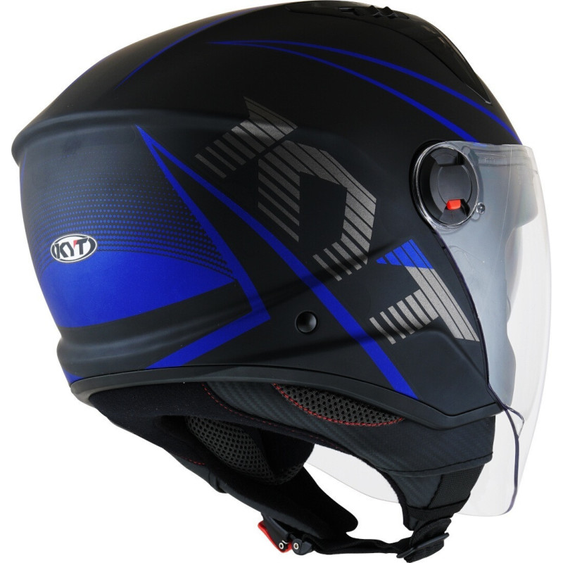 CAPACETE KYT D-CITY COLORFUL - AZUL