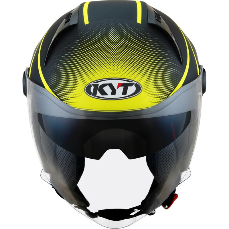 CAPACETE KYT D-CITY COLORFUL - AMARELO