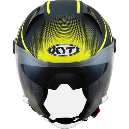 CAPACETE KYT D-CITY COLORFUL - AMARELO