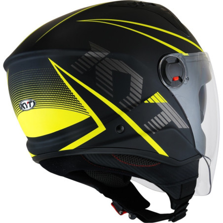 CAPACETE KYT D-CITY COLORFUL - AMARELO