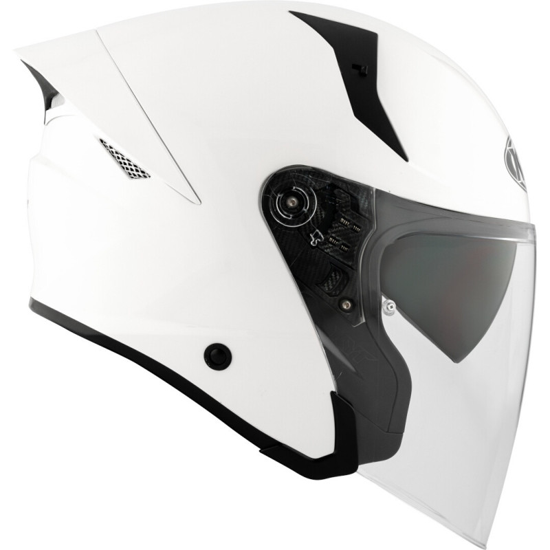 CAPACETE KYT TTR-JET PLAIN - BRANCO