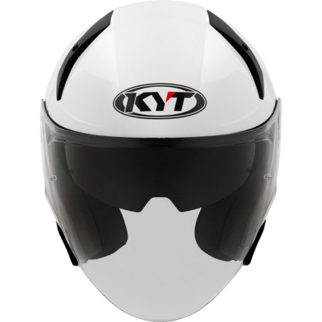 CAPACETE KYT TTR-JET PLAIN - BRANCO