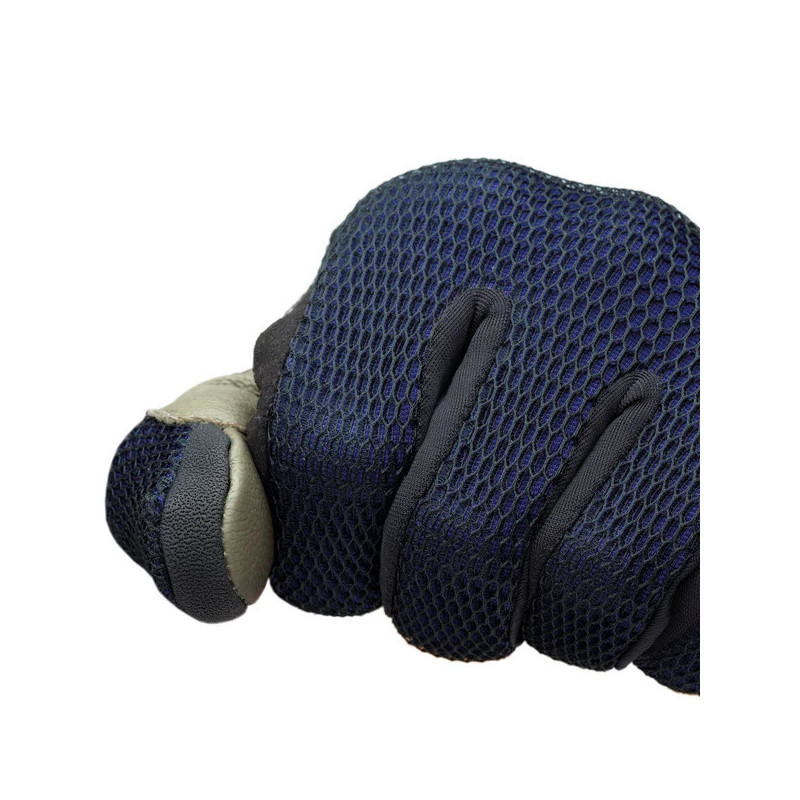 LUVAS EDEN MESH - AZUL/PRETO