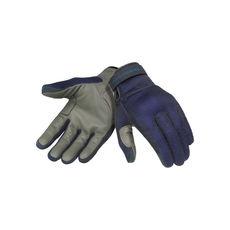 LUVAS EDEN MESH - AZUL/PRETO