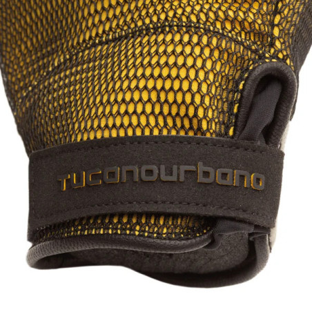 LUVAS EDEN MESH - AMARELO/PRETO