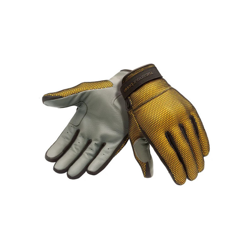 LUVAS EDEN MESH - AMARELO/PRETO