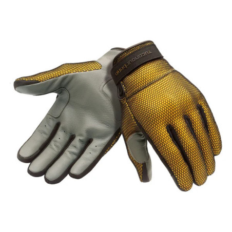 LUVAS EDEN MESH - AMARELO/PRETO