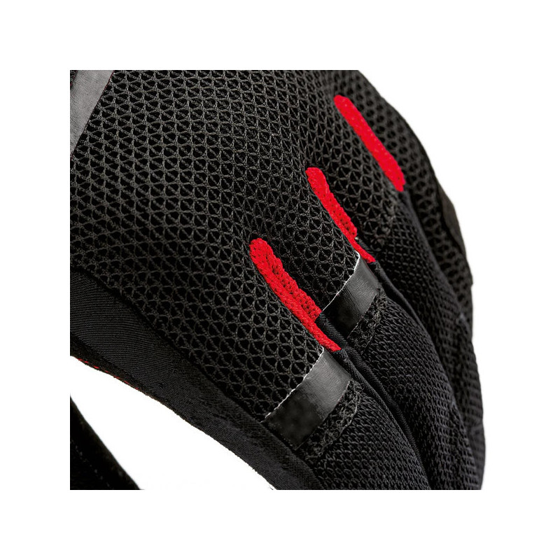 LUVAS PENNA MESH - PRETO/VERMELHO