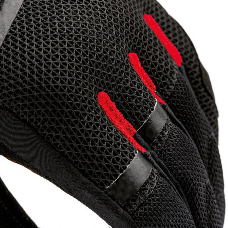 LUVAS PENNA MESH - PRETO/VERMELHO