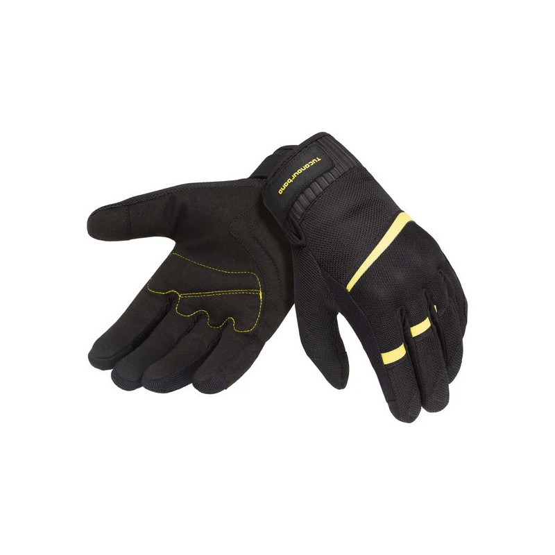 LUVAS PENNA MESH - PRETO/AMARELO