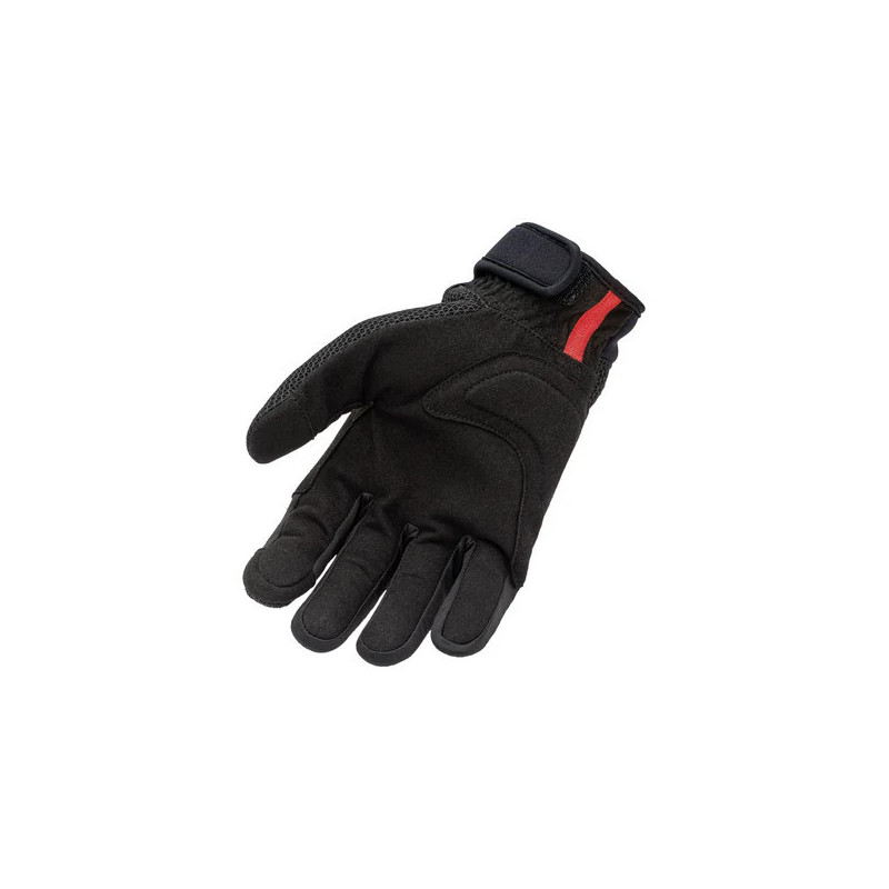 LUVAS MIKY MESH - PRETO/LARANJA