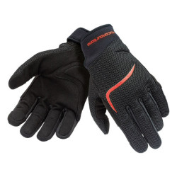 LUVAS MIKY MESH - PRETO/LARANJA