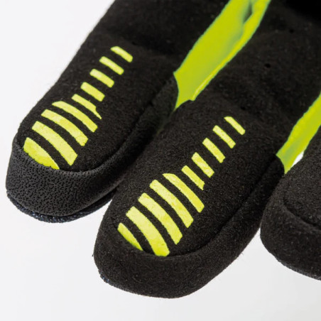 LUVAS STACCA - PRETO/AMARELO FLUO