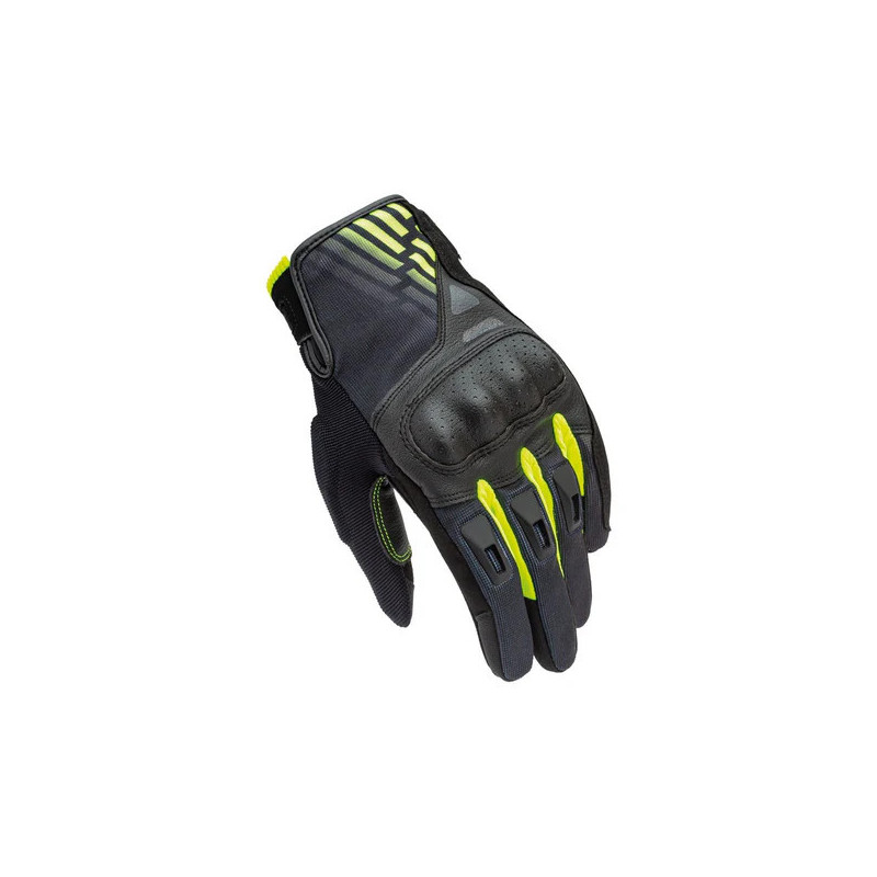 LUVAS STACCA - PRETO/AMARELO FLUO