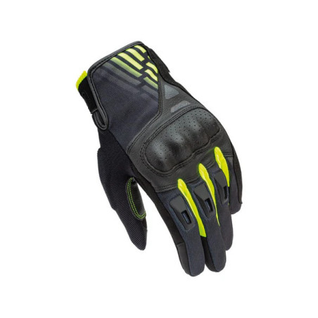 LUVAS STACCA - PRETO/AMARELO FLUO