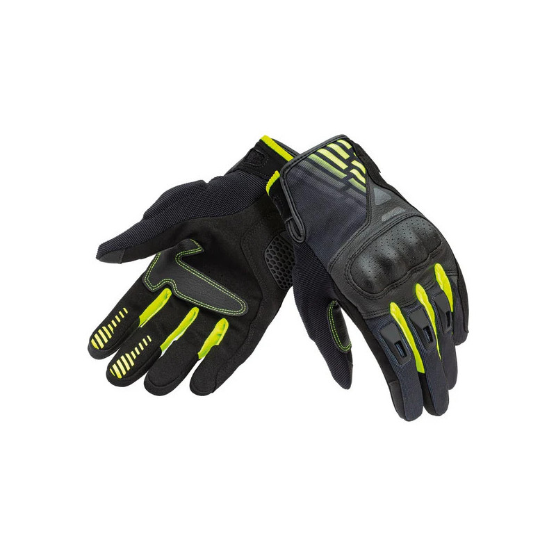 LUVAS STACCA - PRETO/AMARELO FLUO
